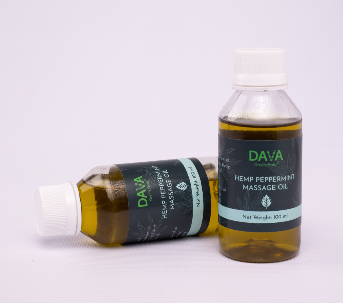 Dava - Hemp Peppermint Massage Oil