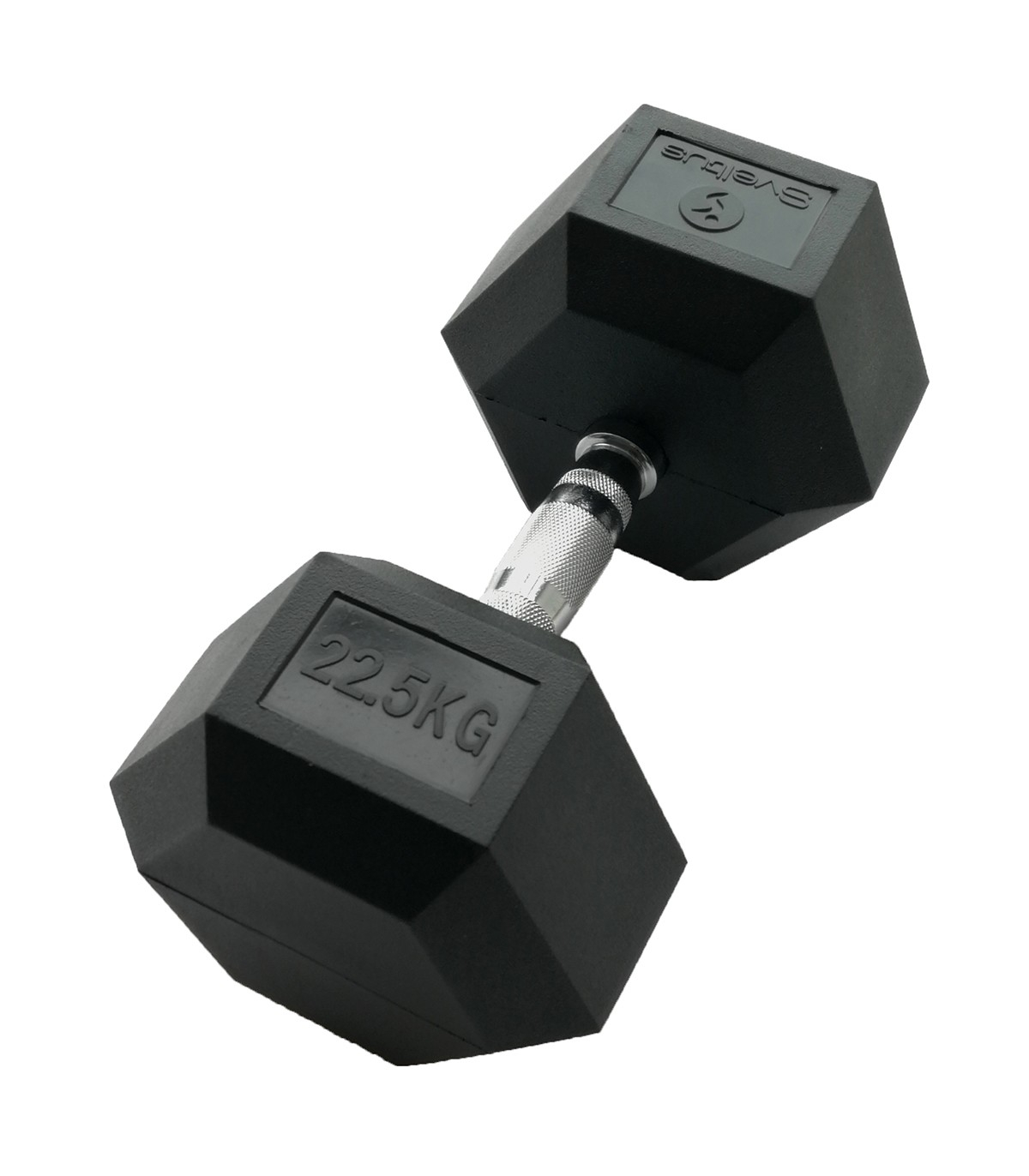 Hex Dumbbell 22. 5 kg 1 Piece only Rubber Hex Dumbbells Good Quality