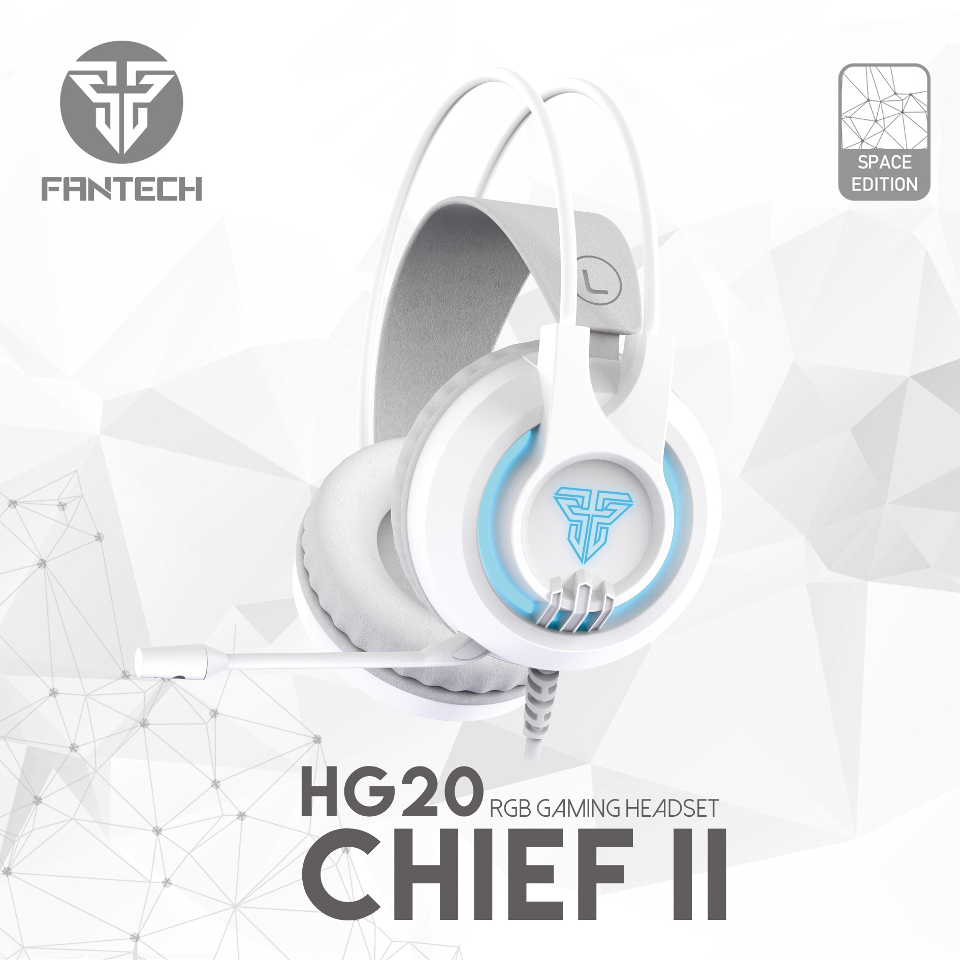 FANTECH CHIEF II HG20 Gaming Headset White