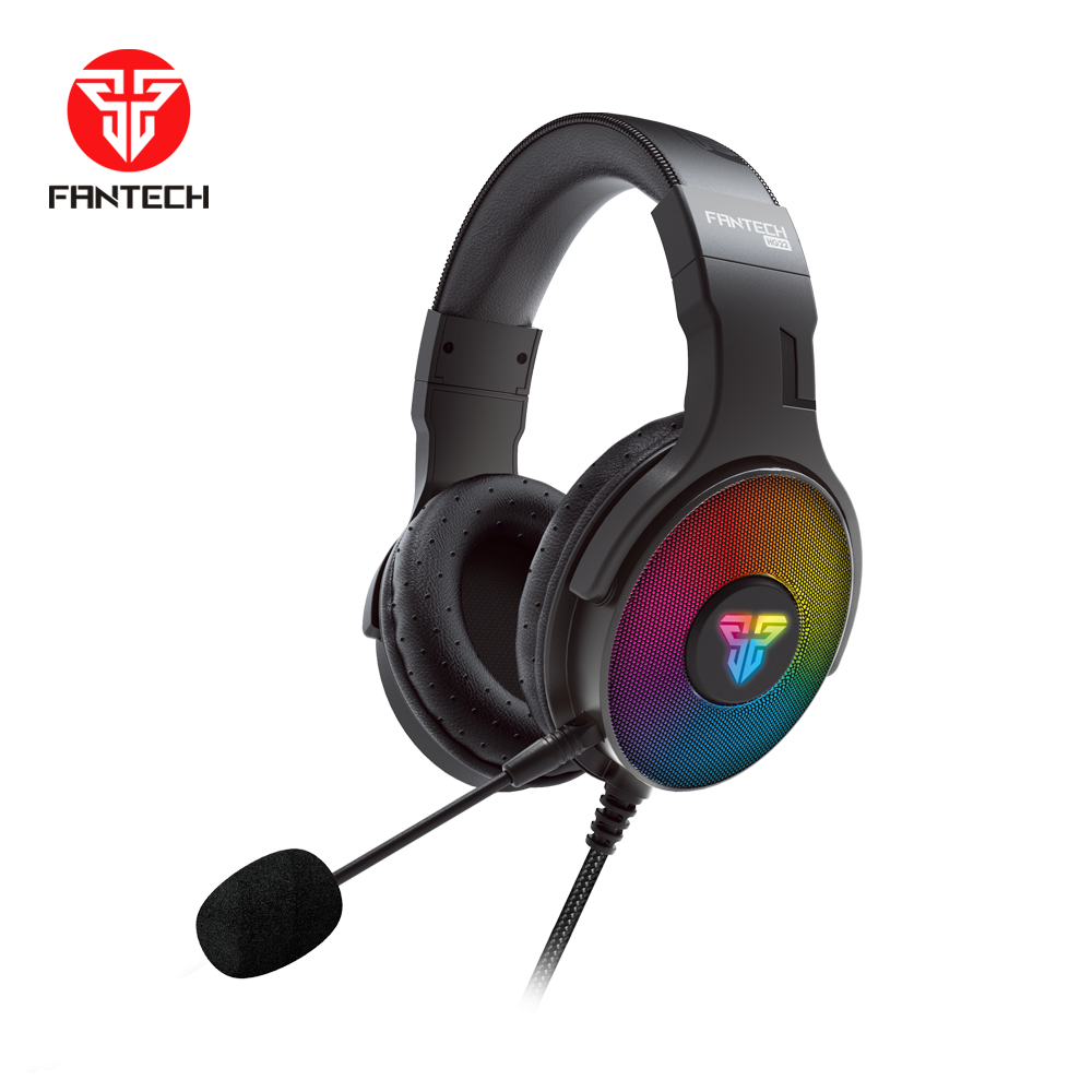 FANTECH RGB earphone game HG22 Earphones With Microphone USB 7.1 Surround Sound Wired Gaming Headset For PC PS4 Player