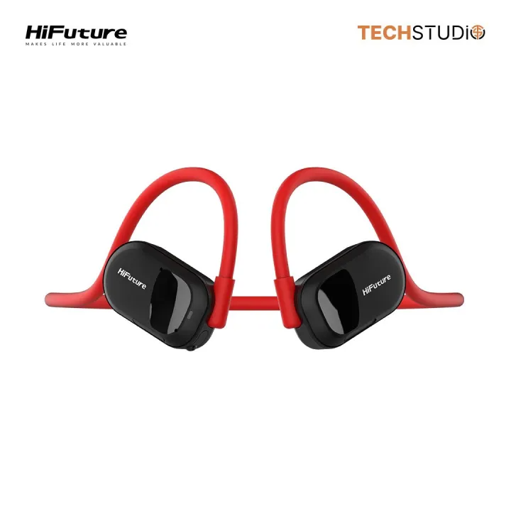 HiFuture Future Mate | Air Conduction Open-ear headphones | 2 mic ENC calling | 8 hrs Battery Backup | Light Weight 