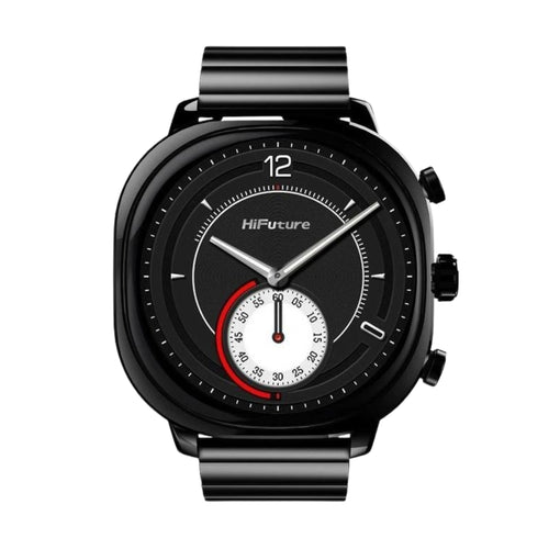 Hifutre Smartwatch AIX - 1.43 Inch Amoled Display |1 ATM Water Resistant |10 Days Battery Life Black