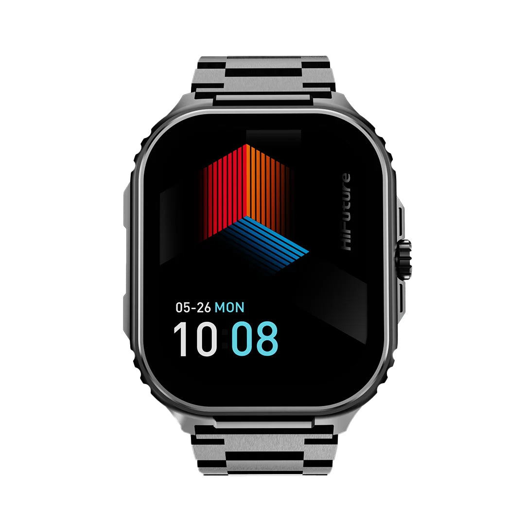 Hifuture Ultra 3 PRO 2.04" inch AMOLED Display Smartwatch-Black