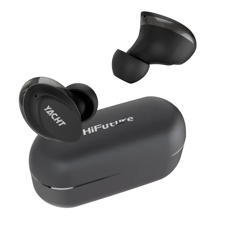 Hifuture Yatch Earbuds - Wind Noise Cancelling Earbuds | 20 Hours Battery Backup | IPX5 Water Resistant