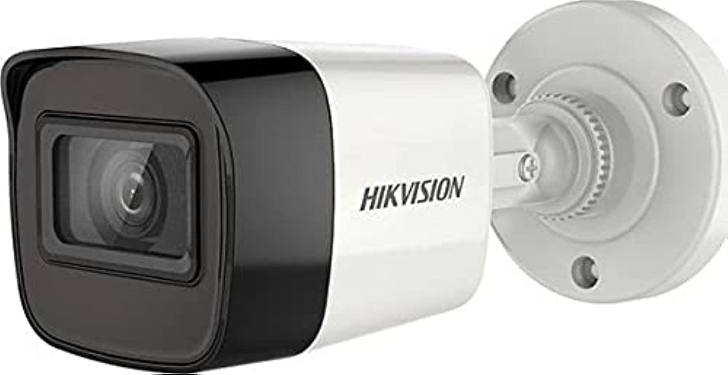 HIKVISION 2MP Bullet with inbuilt Mic DS-2CE16D0T-ITPFS + USEWELL BNC/DC