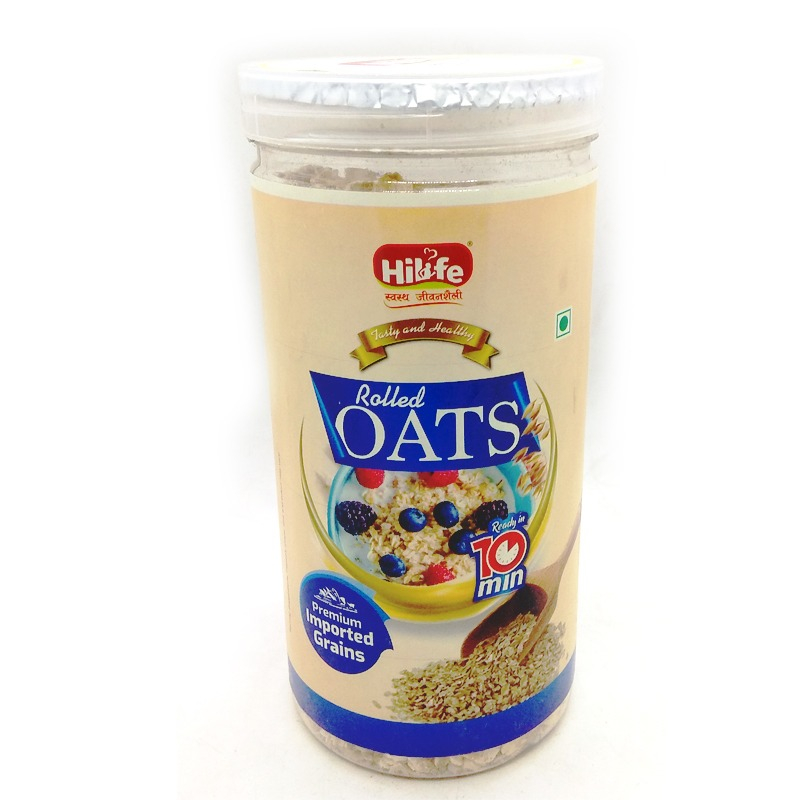 Hilife Rolled Oats 350gm Jar
