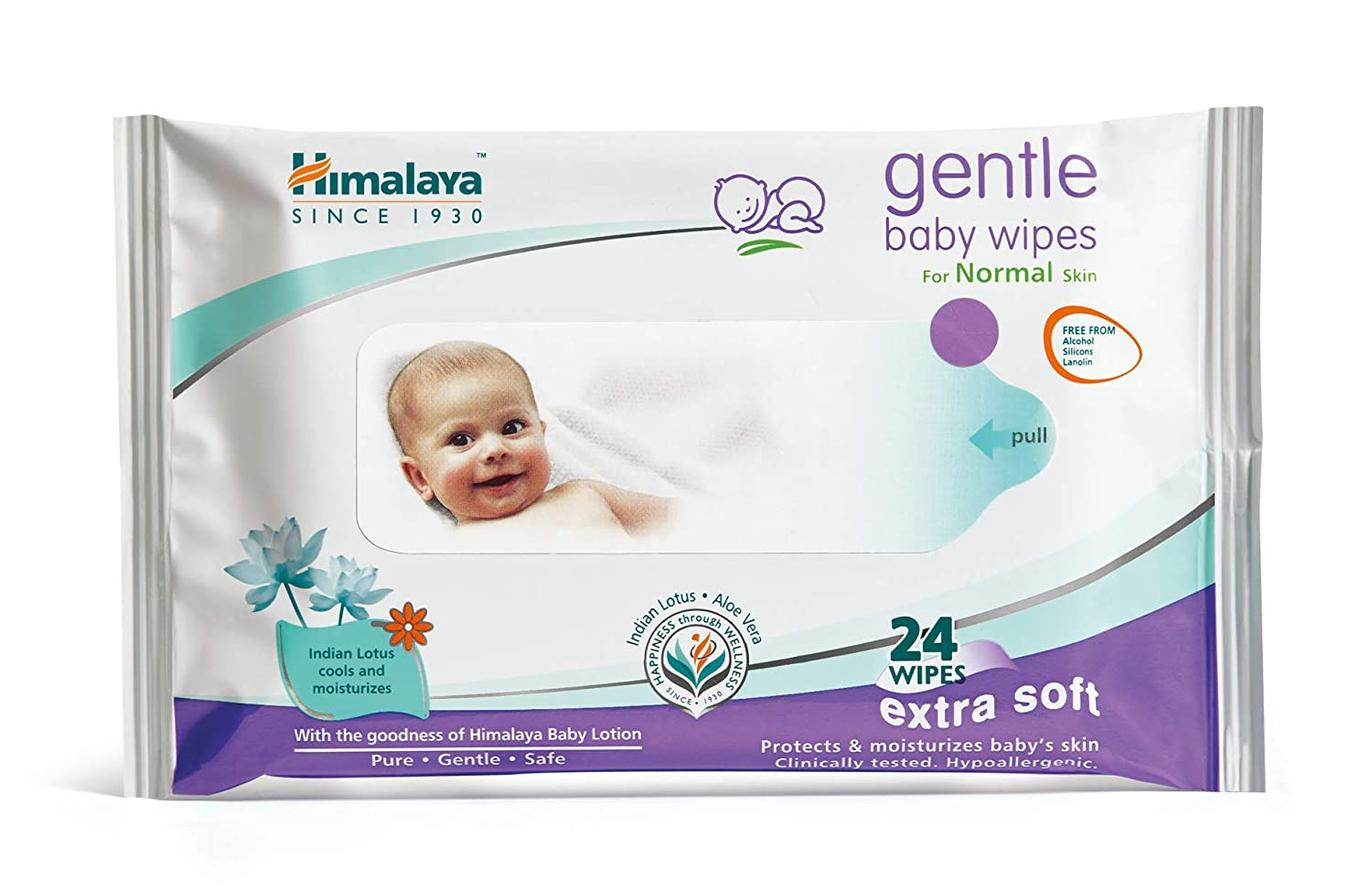 Himalaya Gentle Baby Wipes 24pcs