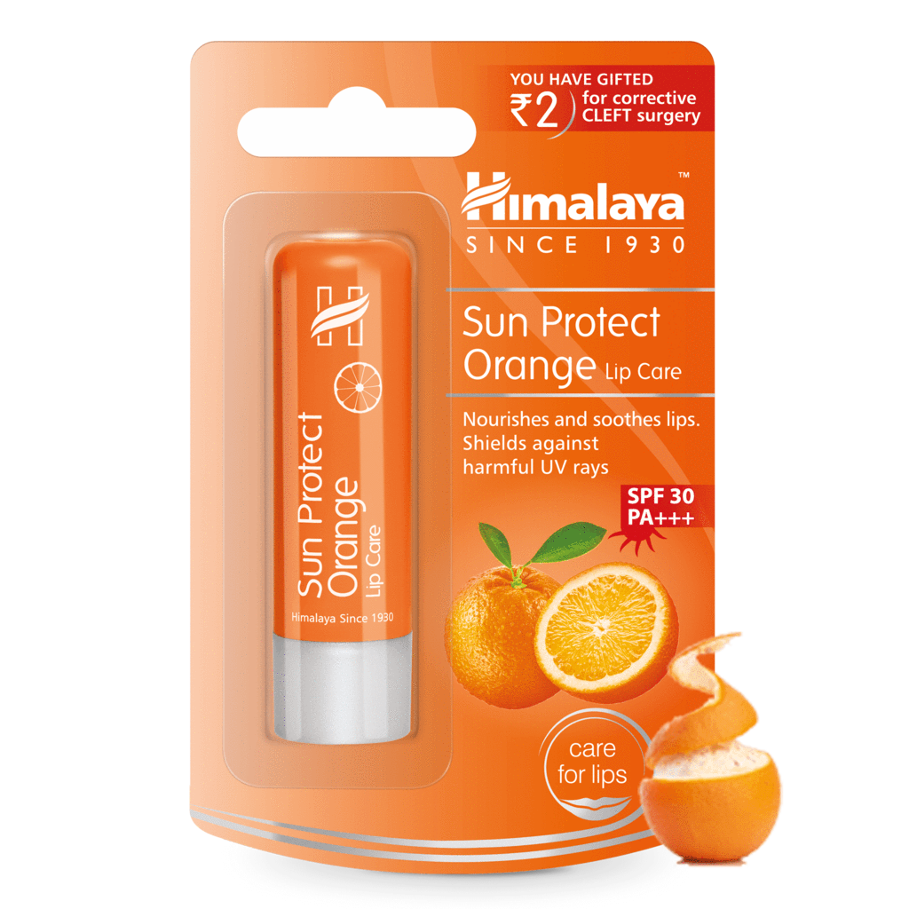 Himalaya Sun Protect Orange Lip Care - 4.5g