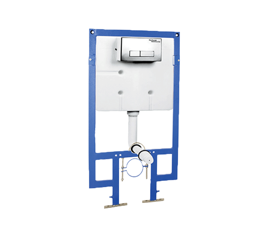Hindware Concealed Cisterns - Concealo Neo (80 mm) 518237 Half Frame And Accessories