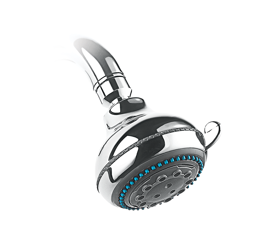 Hindware F160006 - Shower 3 Flow Overhead 80 mm Massage Shower