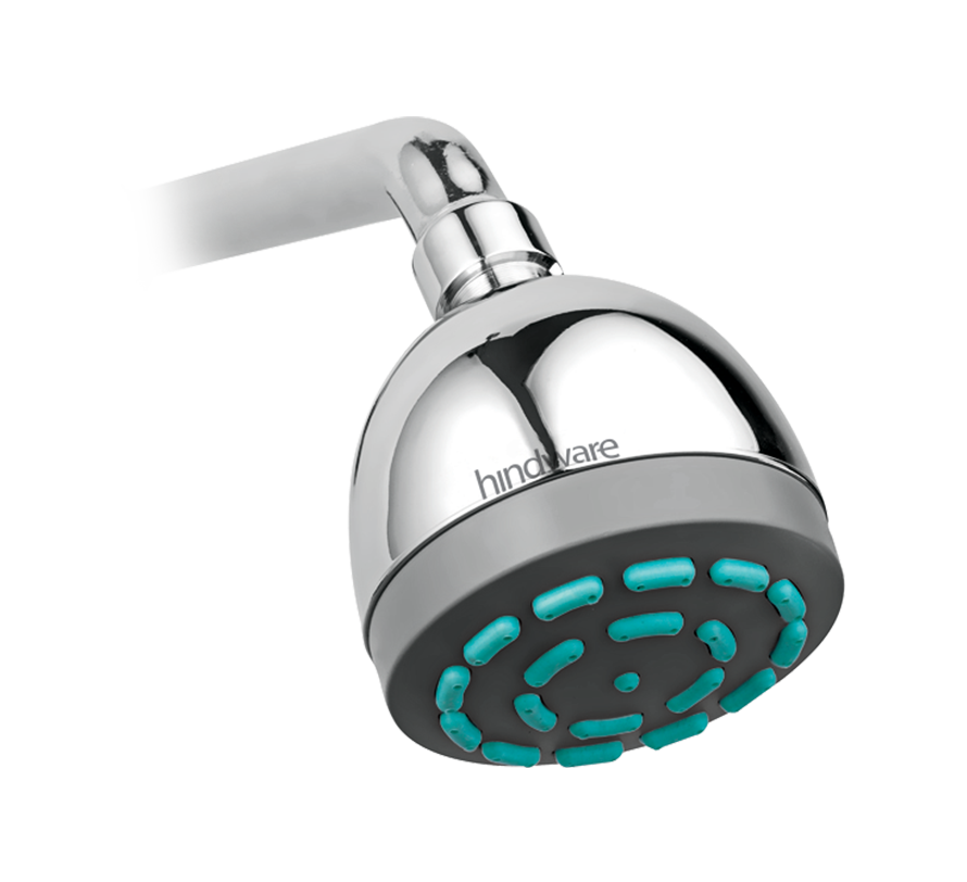 Hindware F160025 - Single Flow Overhead Shower with Rubbit Cleaning System