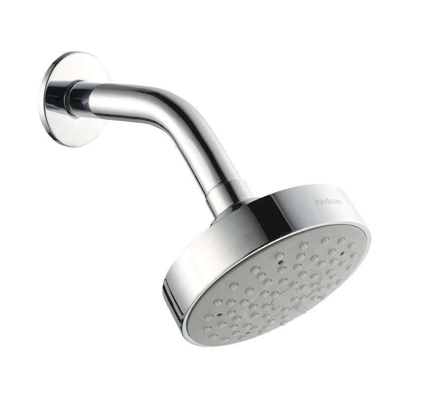 Hindware F160119 - Shower 100 Mm with 150 Mm Shower Arm