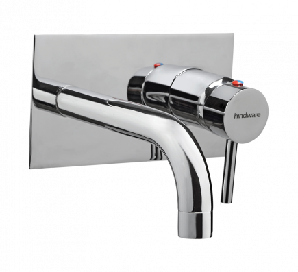 Hindware F280029 - Flora Exposed Part Kit of Single Lever Wall Mounted Basin Mixer 