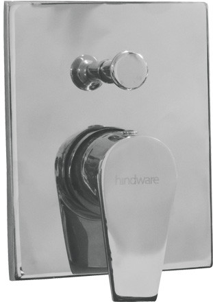 Hindware F360015 Bathroom Appliances Element Exposed Part Kit of Single Lever Wall Mounted Basin Mixer