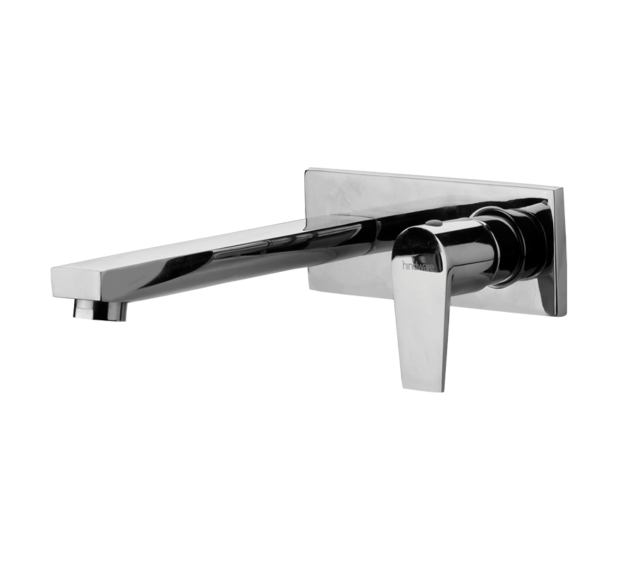 Hindware F360022 Bathroom Appliances Element Exposed Part Kit of Single Lever Wall Mounted Basin Mixer