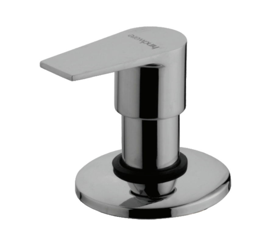 Hindware F360052 - Element Exposed Part Kit For Flush Cock (With Sleeve, Handle & Flange)