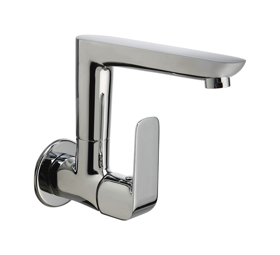 Hindware F400021 Fluid Sink Cock With Swivel Spout(WM)