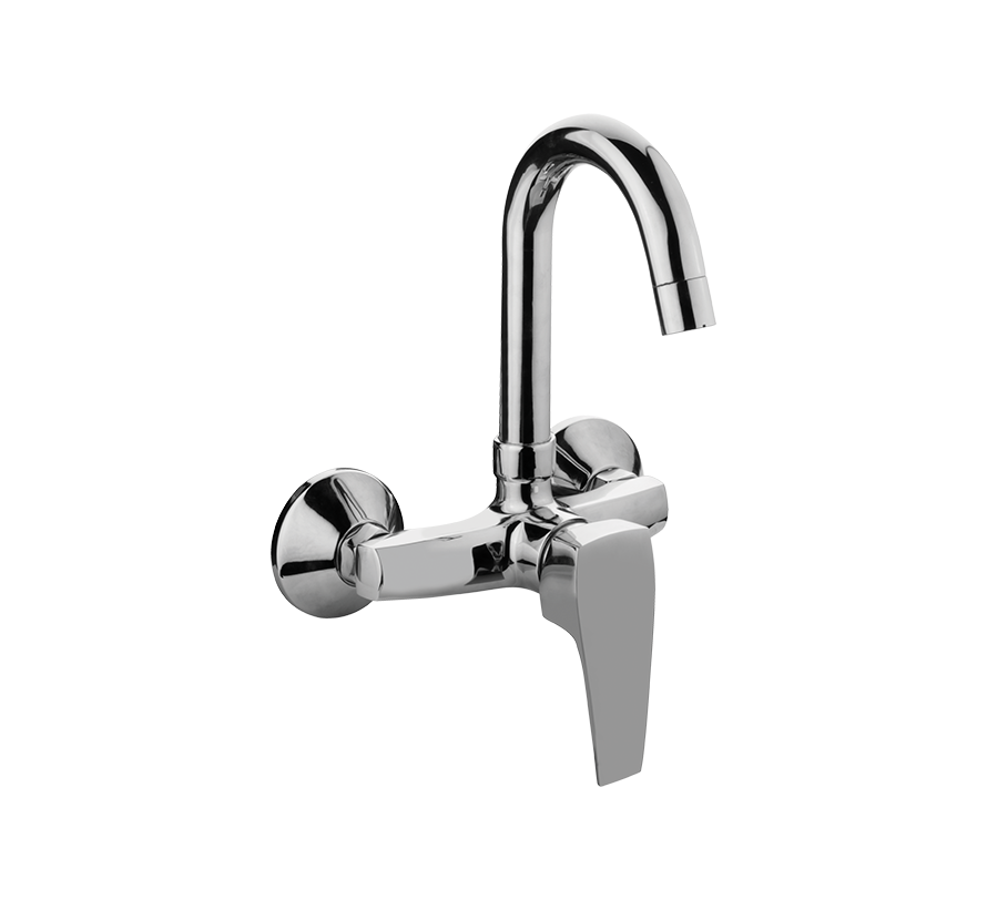 Hindware Avior F520027 Sink Mixer With Swivel Spout (Wall Mounted)