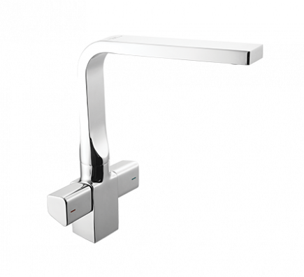 Hindware Sink F530027 Mixer with Swivel Spout (Table Mounted)