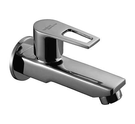 Hindware F570006 - Aspiro Bib Cock Long Body With Wall Flange