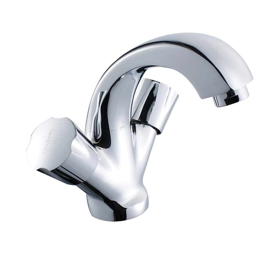 Hindware F730009 - Contessa Neo Central Hole Basin Mixer Without Popup