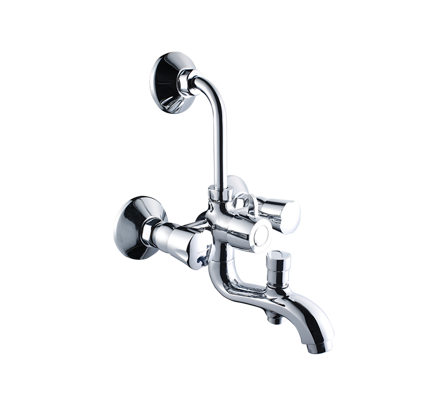 Hindware F730022 - Contessa Neo Wall Mixer- 3 in 1