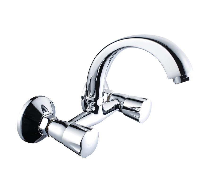 Hindware F730023 - Contessa Neo Sink Mixer With Swivel (Wall Mounted)