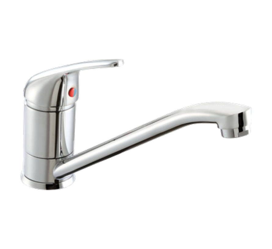Hindware F850074 - Sink Mixer Tap S.Spout 450 mm Long Braided Hose (TM)