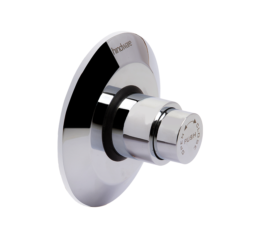 Hindware F860044 - Plus Flush Valve-40 mm Single Flush (Round)