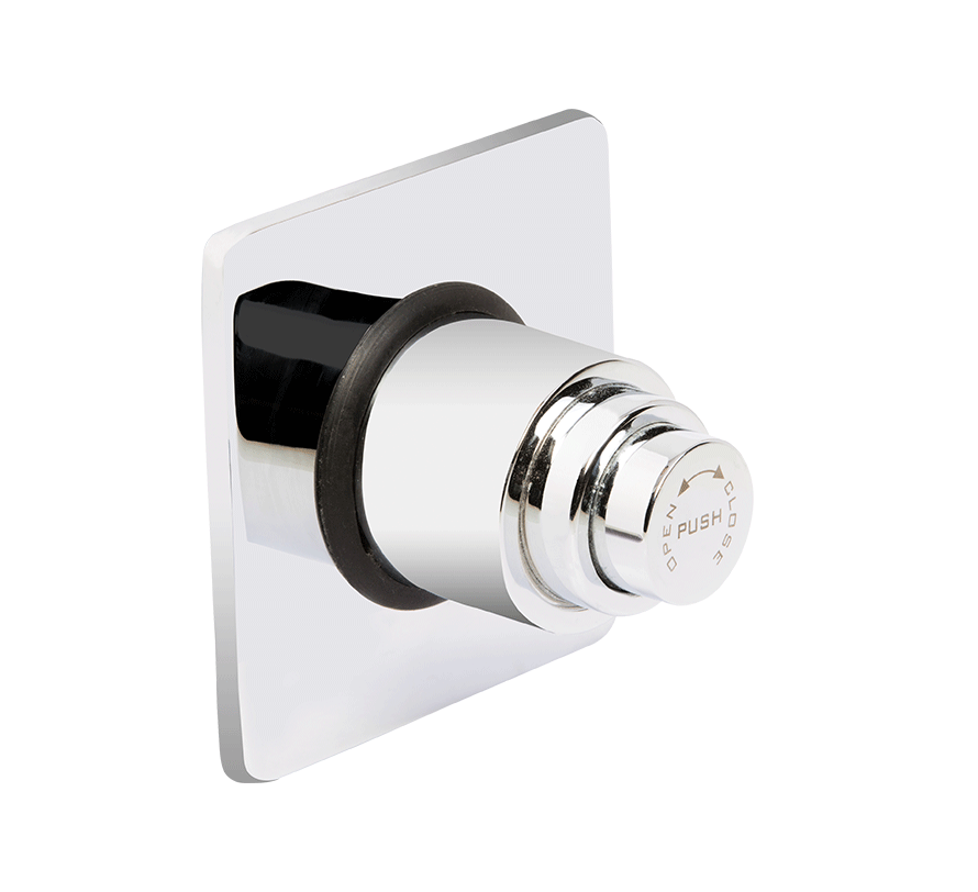 Hindware F860048 - Plus Conce. Flush Valve 32mm Dual Flush(square)