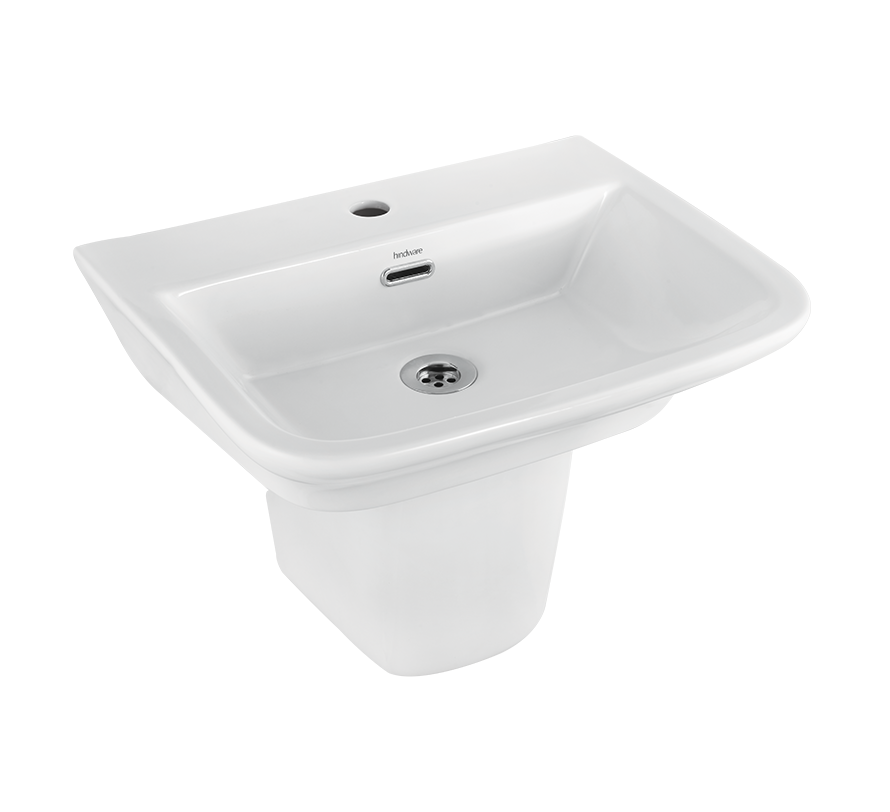 Hindware Flora 10114 Pedastal Wash Basin
