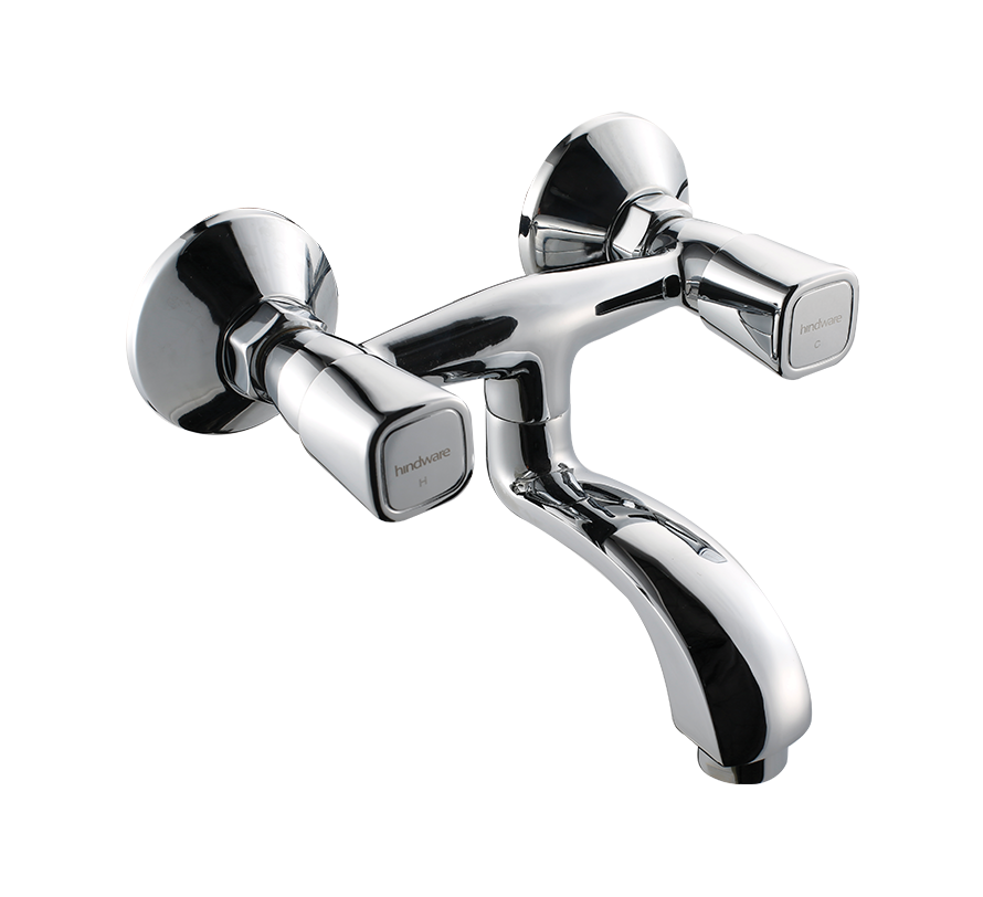 Hindware F740019 - Dove Wall Mixer- Non Telephonic