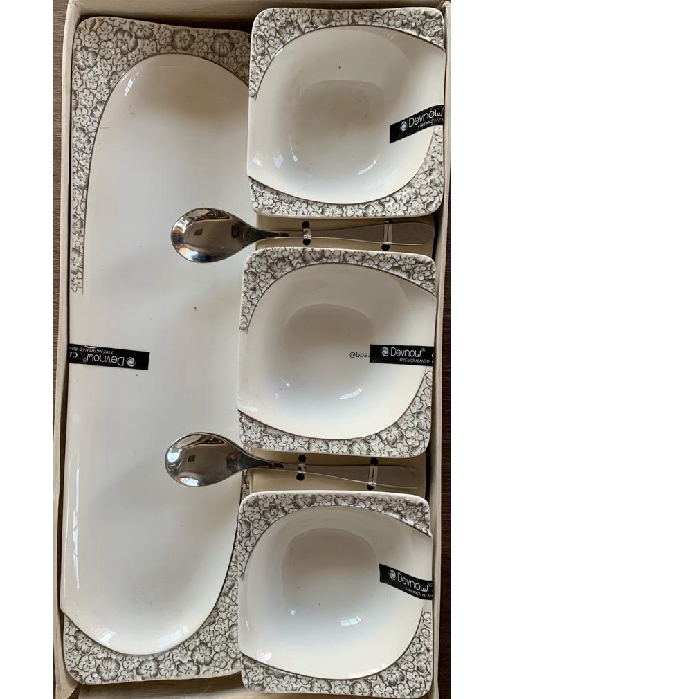 Generic Ceramic 6pcs Serving Set Hj-2455-14-4263-ajx4-d138