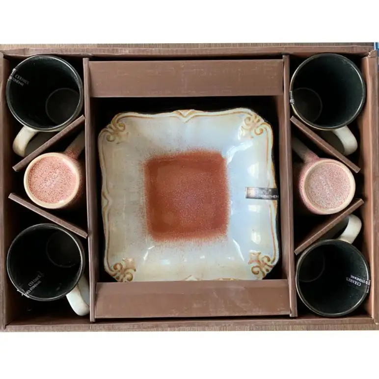 Generic Hl 259640 - 8pc Beakfast Set (6 Mug+2bowl)