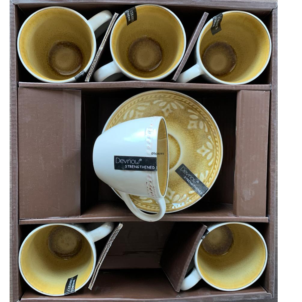 Generic Hl 357650 - 6cup & 6 Saucer Set