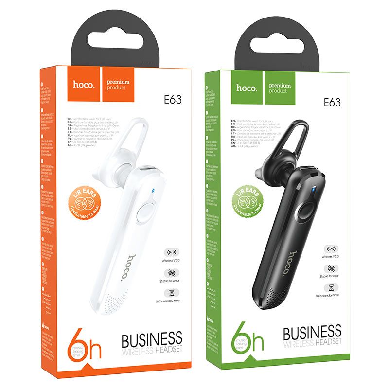 Hoco E63 Diamond Business Bt Headset