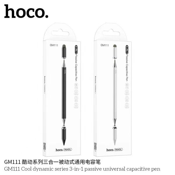 Hoco Gm111 Cool Dynamic Series 3-In-1 Passive Universal Capacitive Pen
