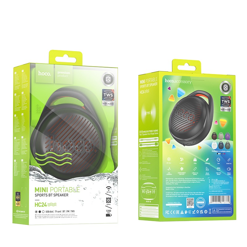 Hoco Hc24 Hearty Sports Bt Speaker