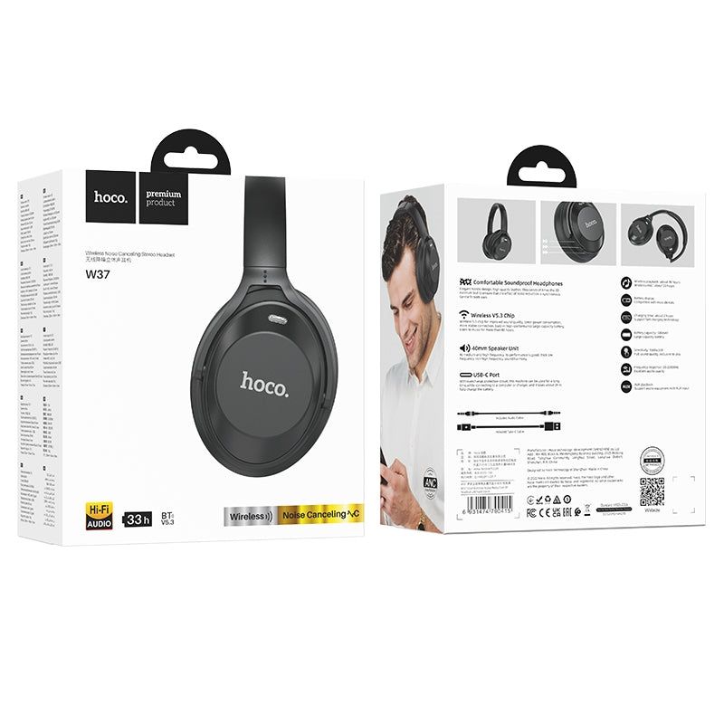 Hoco W37 Sound Active Noise Reduction BT headset