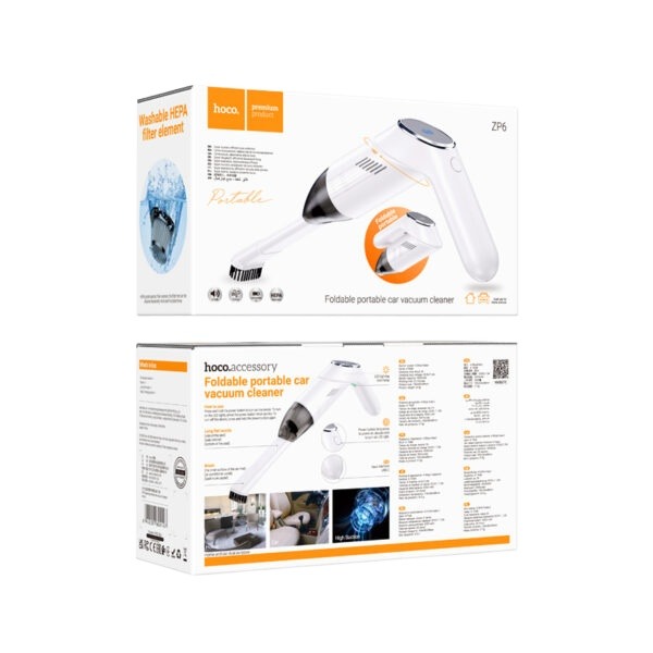 Hoco Zp6 Speed Portable Car Vacuum Cleaner