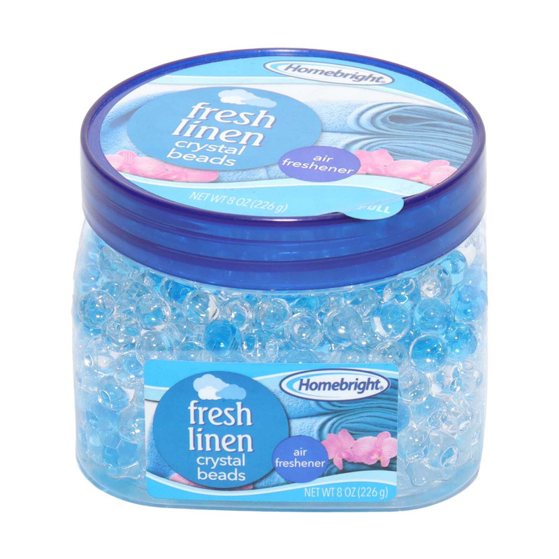 Homebright Air Freshner-Fresh Linen Crystal Beads 8oz(226gm)