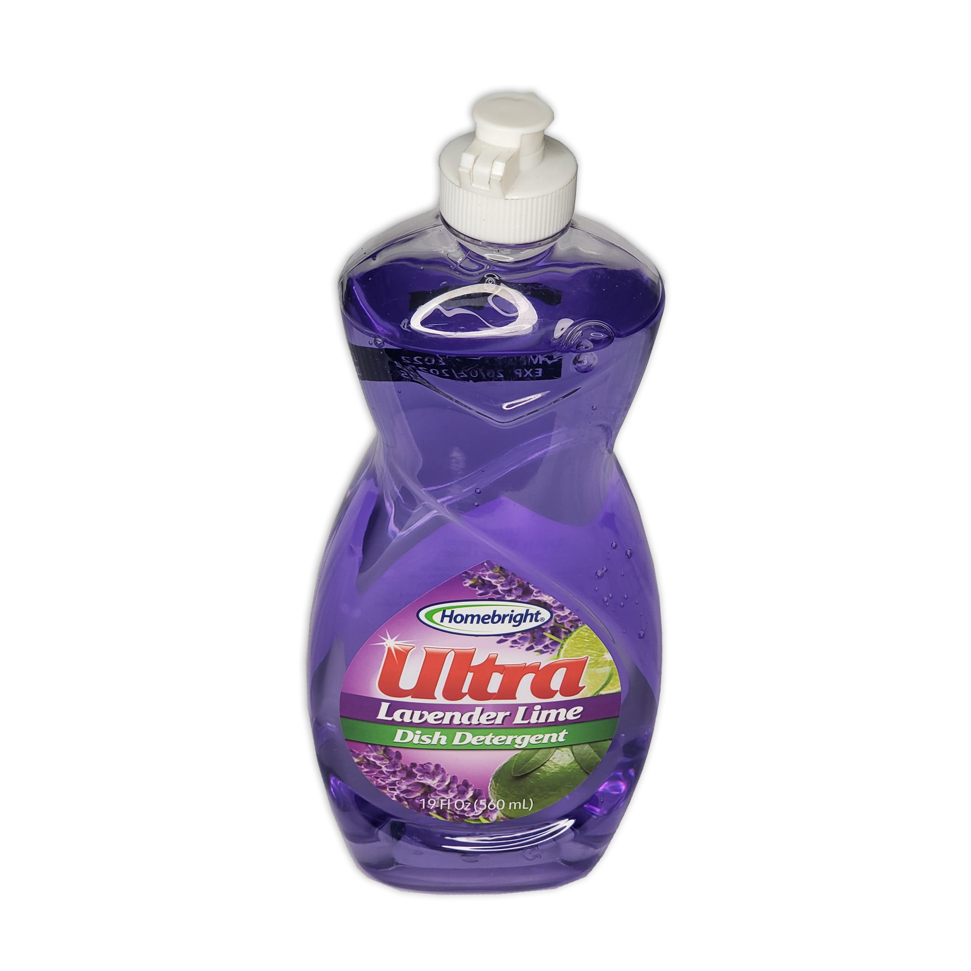 Homebright Ultra Lavender Lime Dish Detergent 560ml