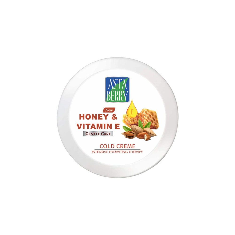 Astaberry Honey & Vitamin E Cold Creme | Gentle care