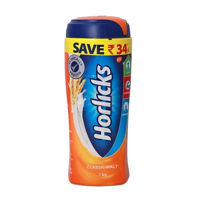 Horlicks Classic Malt Jar 1Kg