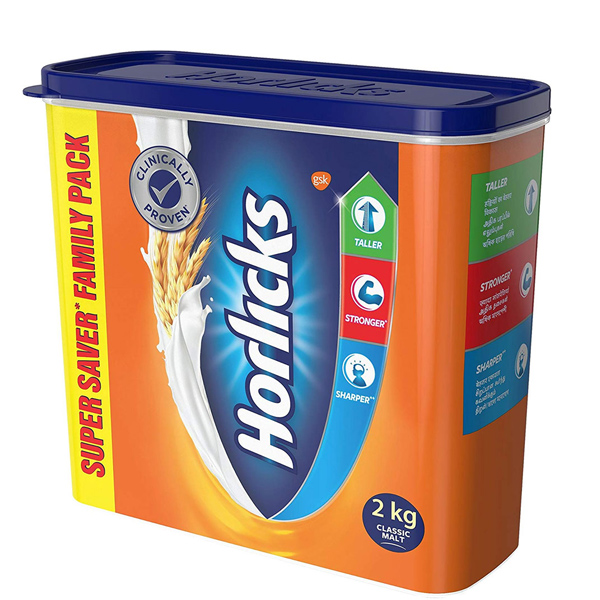 Horlicks Classic Malt Jar 2 kg