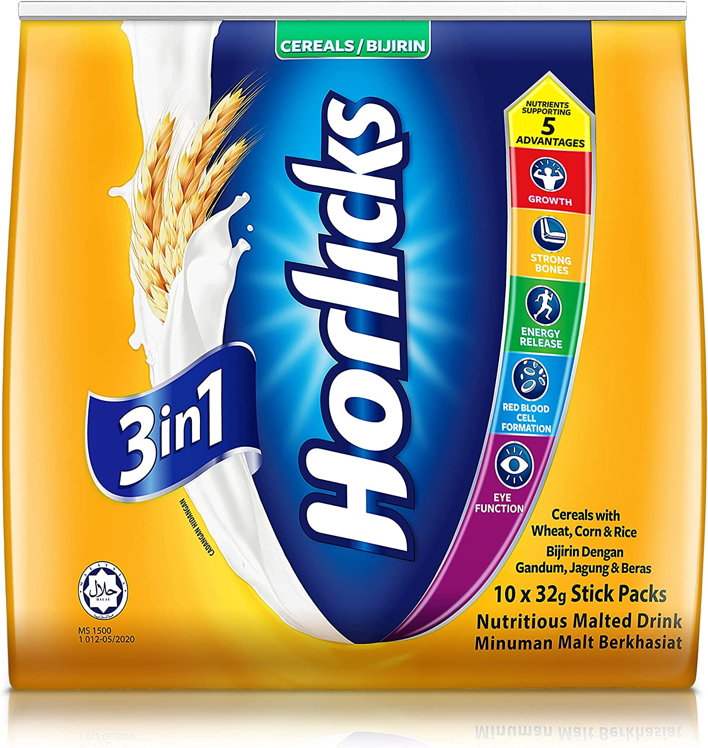 Horlicks 3in1 Cereal Drink 32 gm