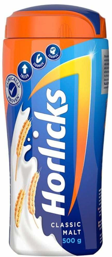 Horlicks Classic Malt Jar 500Gm