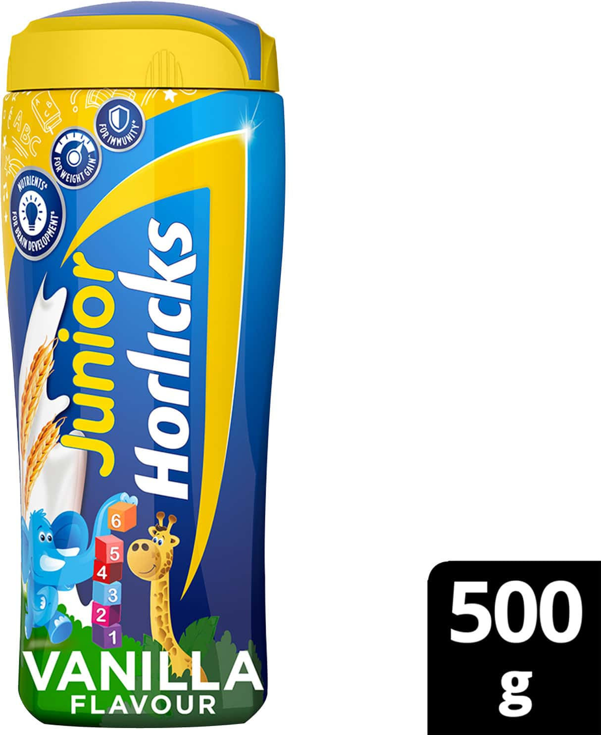 Horlicks Junior Vanilla Flavour Jar 500Gm
