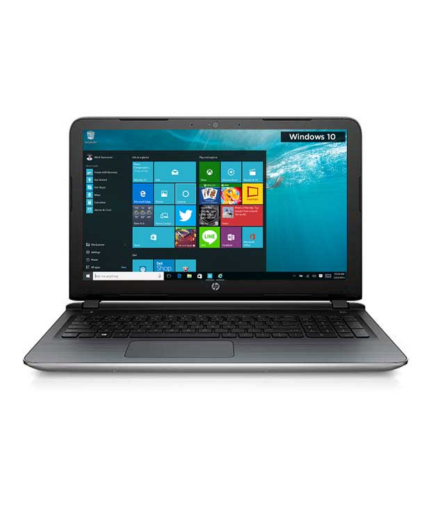 HP Pavillion 15-ac026TX Notebook (M9V02PA) (5th Gen Intel Core i5- 4GB RAM- 500 GB HDD- 39.62 cm (15.6)- DOS- 2GB Graphics) (Silver/White)