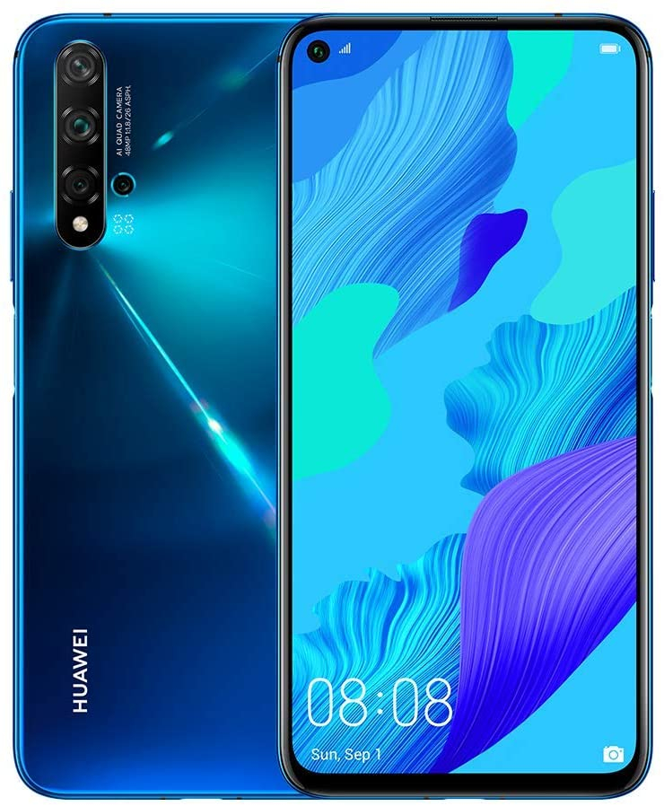 Huawei Nova 5t Mobile Phone Crush Blue